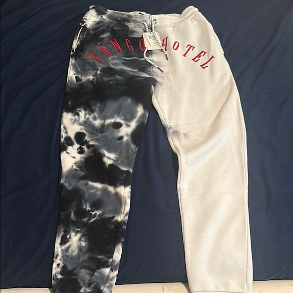 Tango Hotel Tie-Dye and Gray Joggers - Picture 1 of 2